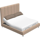  Palliser Verttia King Upholstered Platform Bed with Storage 77140-K3/79006-KM/79005-KA-TORREY-CASHMERE IMAGE 3