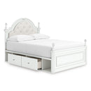  Signature Design by Ashley Kozlani Full Upholstered Panel Bed with Storage PCB1819-187/PCB1819-150/PCB1819-84/B100-12 IMAGE 2