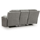  Signature Design by Ashley Mixed Motion PC8350515 Power Reclining Sofa with Adjustable Headrest IMAGE 6