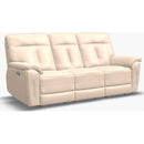  Palliser Oakley Power Reclining Leather Sofa 41187-L6-REIN-PARCHMENT IMAGE 1