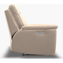  Palliser Oakley Power Reclining Leather Sofa 41187-L6-REIN-PARCHMENT IMAGE 3