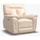  Palliser Oakley Power Leather Recliner with Wall Recline 41187-L9-REIN-PARCHMENT IMAGE 1